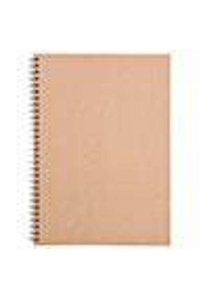 Muji Recycled Paper Wirebound Notebook, 80 Sheets, B5, Beige