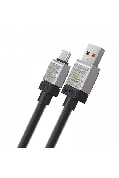 Baseus Data Cable Usb To Type-c Super Fast Charging Pd100w, 2m - (CAKW000701) - Black