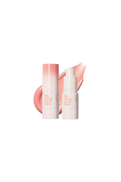 Espoir Tone Pairing Liquid Cheek #01 Peach Puree 4g - peach blush in cream