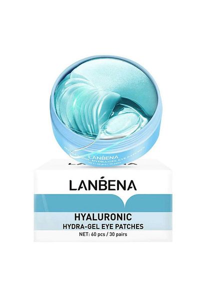 LANBENA Set 60x Eye Masks, LANBENA, Hydra-Gel, with Hyaluronic Acid, 173gr