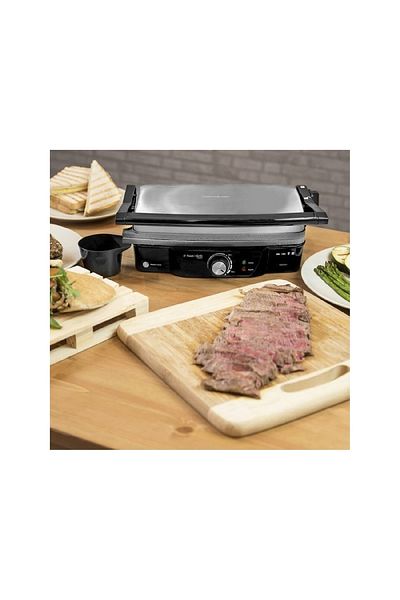 CECOTEC Grătar de Contact Cecotec Rock'n Grill 1500W Inox
