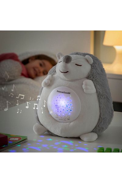 InnovaGoods Spikey InnovaGoods Hedgehog Plush Toy with Projector and Sounds