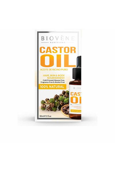 BIOVENE Castor Oil, Biovène, 30 ml, Hair and Skin