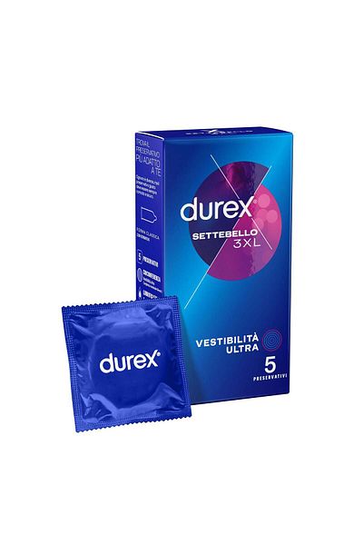 Durex Preservative Durex 3XL, latex natural, 64 mm