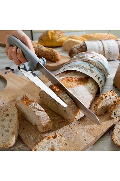 InnovaGoods Bread knife with adjustable guide, Kutway InnovaGoods