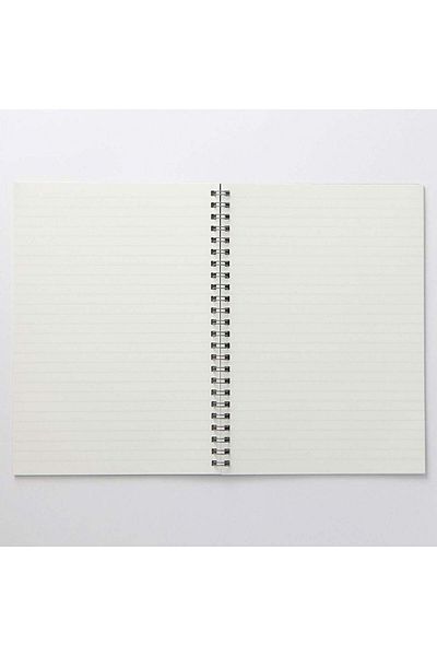 Muji Planting Tree Paper Double Ring Notebook , A5 , 48 sheets