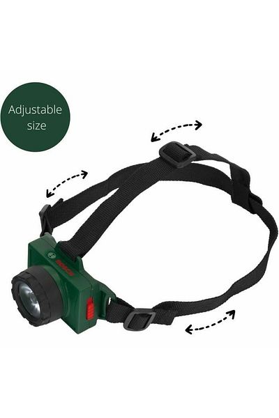 Mixray Bosch headlamp, children's model, constant and flashing light