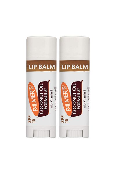 PALMER'S Set 2x Balsam de buze, Palmer's, Îngrijire și hidratare a buzelor, cu unt de cacao, SPF 15, 2x 0.4gr