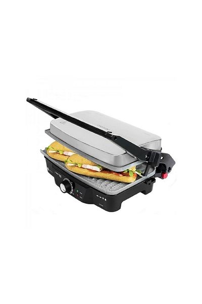 CECOTEC Grătar de Contact Cecotec Rock'n Grill 1500W Inox