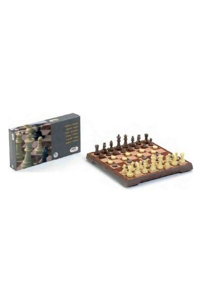 CLEMENTONI Chess and Checkers Board, Cayro 453, Magnetic, 24x24 cm