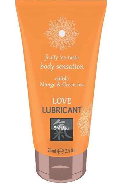 Shiatsu Βρώσιμο λιπαντικό, Μάνγκο και Πράσινο Τσάι