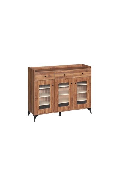 DEC4 Multi-purpose wardrobe with a modern design in different colors, size 120 cm