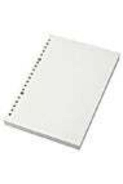 Muji Horizontal 6 mm Ruled Line Loose-Leaf, 20 Holes, 200 Sheets, A5, White