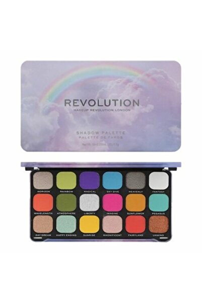 Revolution Paletă Farduri Ochii, Revolution, Rainbow, 18 Nuante