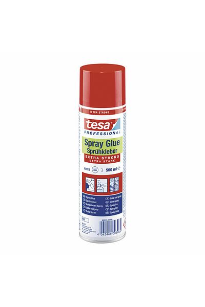 Tesa TESA Extra Strong Adhesive Spray 500 ml Transparent