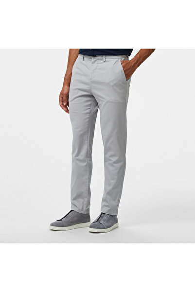 Nautica Erkek Gri Slim Fit Pantolon