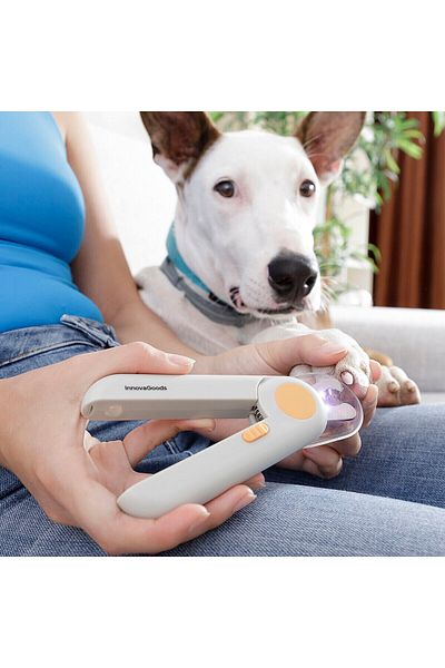 InnovaGoods Cleste unghii animale, Clipet InnovaGoods, LED, gri