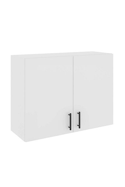 haaus.ro Corp Superior haaus Karo, 2 Usi, Alb, 80 x 30 x 60 cm