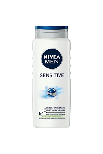 NIVEA Gel de duș, Nivea Men Sensitive, 500ml