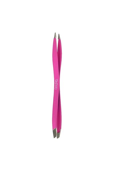 Treasure Double tweezers, Beter Duply, stainless steel, fuchsia
