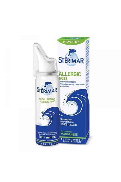 Sterimar Allergy Spray, Sterimar, Allergy, Effective Allergy Cleansing, , Isotonic, 100ml