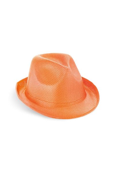 dalimag Orange Hat made of PP, versatile and stylish for summer 2025