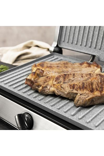 CECOTEC Grătar electric Cecotec Rock'nGrill Multi 2400 W, deschidere 180°