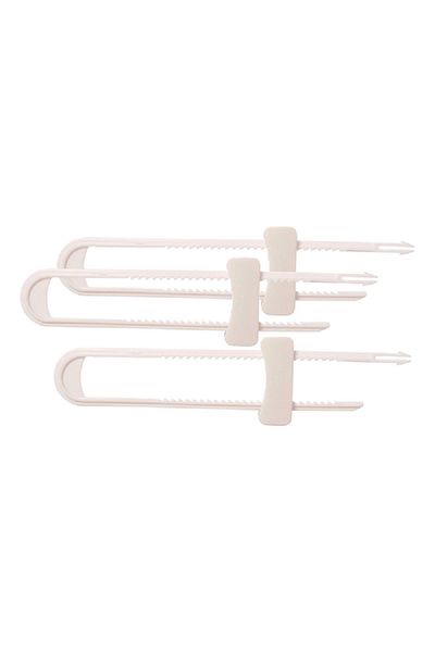 Dreambaby 3-Piece Sliding Lock White