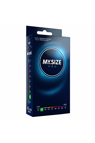 Mysize PRO Condoms, My Size Pro, 47 mm, 10 pieces