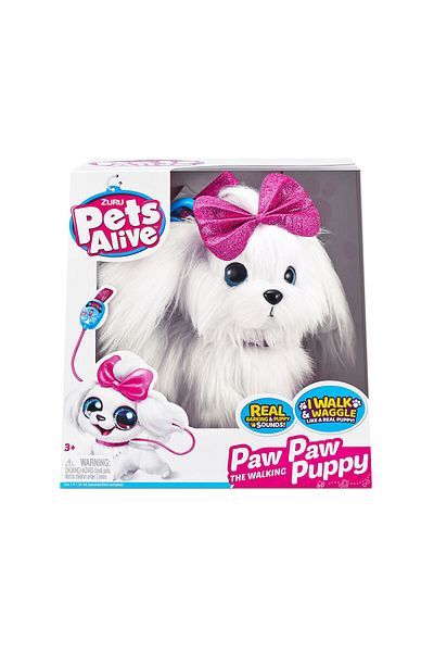 Luxana Cățeluș Interactiv Pets Alive Lil Paw Paw, 30 x 18 x 30 cm