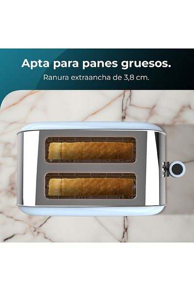 CECOTEC Prăjitor de pâine, Cecotec Toastin' Time 850, albastru