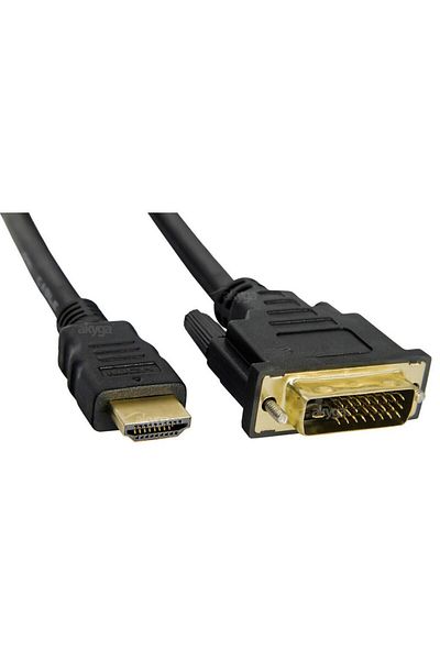 CALFIX HDMI to DVI cable, Akyga AK-AV-11, Black, 1.8 m