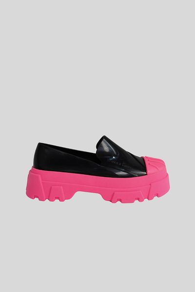 VOICES TRACK TANK LOAFERS - - 35-36, PINK/BLACK
