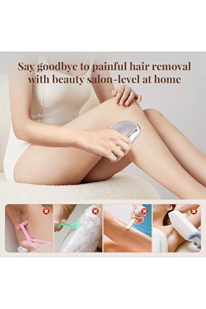 Yuwell YU WELL ViYay Crystal Hair Eraser for Hair Removal (Silver)