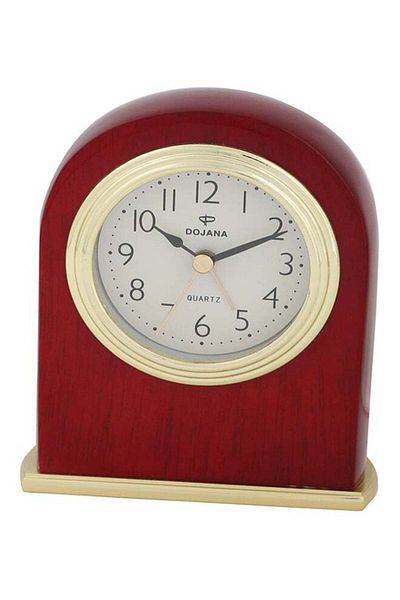 dojana Analog Alarm Clock Red/White