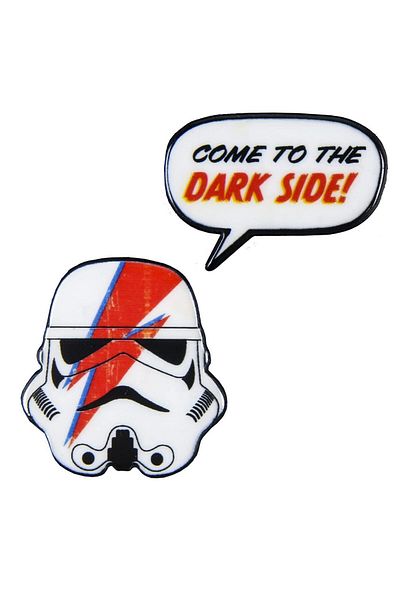 Star Wars Star Wars clasp, model 2600000543, red 9.5 x 14.5 cm