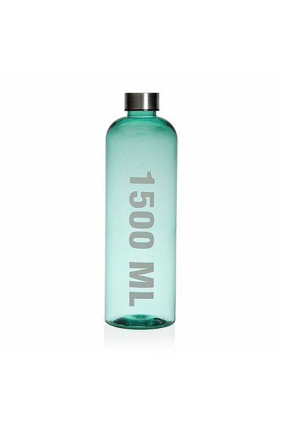 sliquid Versa water bottle, 1.5 L, green, steel and polystyrene