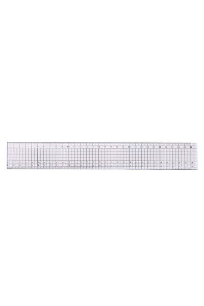 Muji Pet Cutting Ruler, Anti Slip, 30 cm
