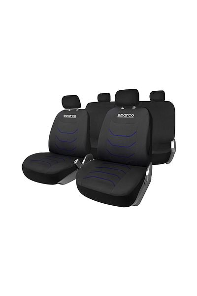 Sparco Huse scaune auto Sparco Strada negru/roșu