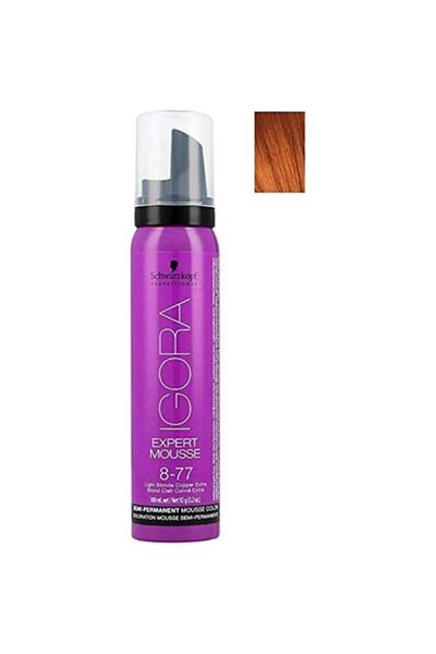 Schwarzkopf Schwarzkopf Igora 8-77 Semi-Permanent Mousse Hair Dye, 100 ml