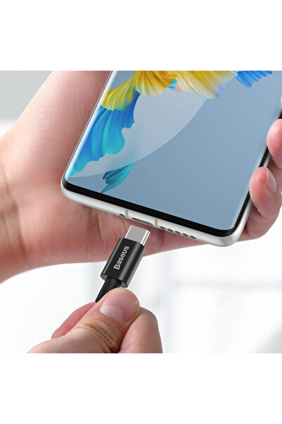 Baseus Καλώδιο δεδομένων Type-C σε Type-C, 100W, 1m, Σειρά Superior (CATYS-B01) - Μαύρο