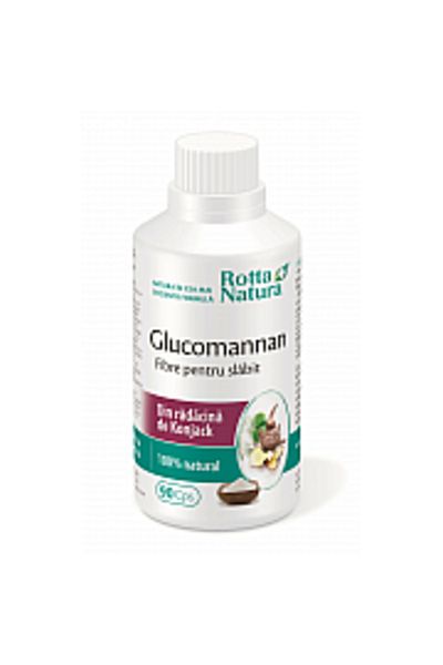 Rotta Natura Glucomannan Fiber Slimming Capsules, 90 Capsules,