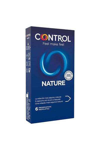 control Latex condoms, Control, Nature, 6 pieces