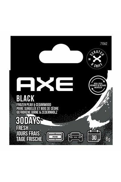 Pillow Talk California Scents Black car air freshener, 2 units, black