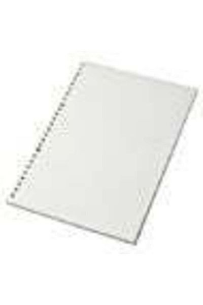 Muji Afforested Loose-Leaf 5 mm Grid Notebook, 26 Holes, 100 Sheets, B5, White