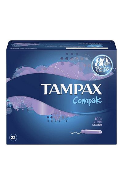 Certina Tampon with applicator, Tampax Compak, Light, 8 hours