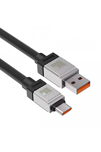 Baseus Data Cable USB to Type-C Super Fast Charging PD100W, 2m - (CAKW000701) - Black