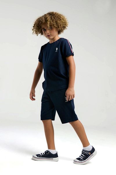 U.S. Polo Assn. MEN'S GARSON BERMUDA SUIT - NAVY BLUE