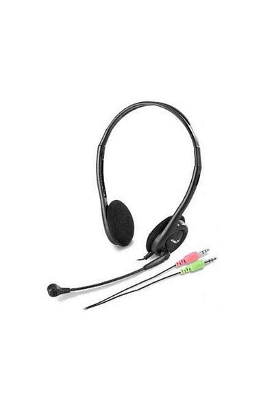 GENIUS Genius HS 200C Headphones with Microphone Black