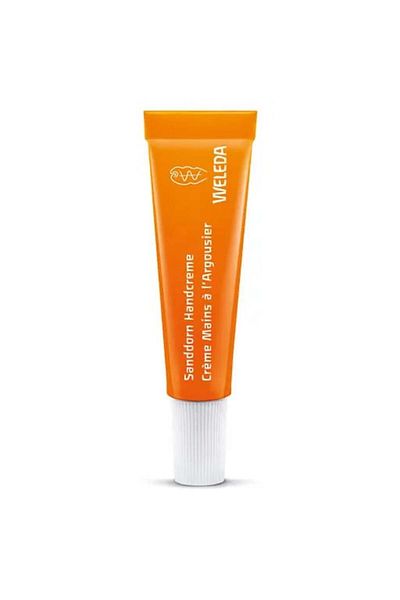 Weleda Cremă de mâini, Weleda, Sanddorn, cu efect hidratant, cu extract de Catina, 10 ml